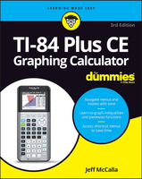 [4美國直購] TI-84 Plus CE 外文書 Graphing Calculator For Dummies (Computer/Tech)) 3版 Paperback 978-11198876