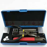 Professional 12 In 1 HUK Lock Disassembly Tool Locksmith Tools Kit Remove Lock Repairing Pick Set