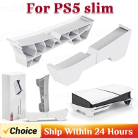 Horizontal Bracket Stand for PS5 slim Console Mount Holder Base for Playstation 5 Slim Disc &amp; Digital Gaming Accessories
