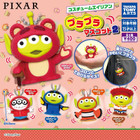 全套5款 日本正版 百變三眼怪 搖搖公仔 P2 扭蛋 轉蛋 玩具總動員 皮克斯 TAKARA TOMY - 071133