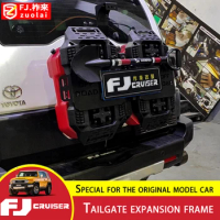 For Toyota FJ Cruiser Tailgate Expansion Frame Multifunctional Equipment Integration FJ Cruiser Road Trouble Clearer Accessories