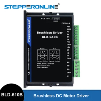 STEPPERONLINE Brushless DC Motor Driver Digital 12V-48VDC Max 15.0A for 400W BLDC Motor