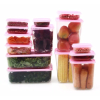 [FREE KARDUS] Calista Otaru Sealware Toples Bening Set 14pc