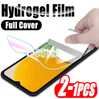 1-2PCS Full Cover Hydrogel Film For Samsung Galaxy A13 4G A33 A73 A53 5G Protection Galaxi A 33 53 13 5 G Screen Protector 600D