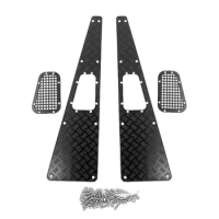 Metal TRX4 Anti-skid Plate Intake Grille for Traxxas TRX-4 TRX4 Defender 1/10 RC Crawler upgrade parts accessories