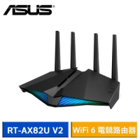 ASUS 華碩 RT-AX82U V2 雙頻 WiFi6 電競路由器