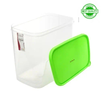 Stoples Plastik Tempat Makanan Cemilan Kerupuk Ukuran 11L _ Hijau (Best Quality)