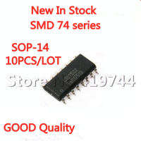 บั퍼และไดรเวอร์สายสัญญาณ 10 ชิ้น/ล็อต SN74LV07ADR LV07A แบบ SMD SOP 14 มีสินค้าใหม่ ไอซีแท้