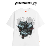 Áo Thun In Dangerous Wolves Pack Cotton Cao Cấp Form Rộng Unisex CLT25- Streetwears SG