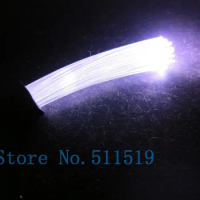 Grade A End-light multi-core Optical fiber cable ,0.75 *75 strands 12.0 mm dia PMMA fiber optic cable for optic fiber light