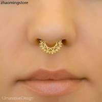 Fashion Open Adjustable Nose Ring Ladies Nose Stud Jewelry เครื่องประดับจมูกแบบเปิดปรับได้สำหรับผู้ห