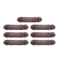 【Outdoorbase】強力反光營繩組5mm 8條附調節片(反光營繩調節片組 8入 5mm)