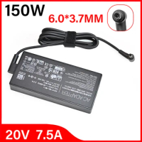 20V 7.5A 150W 6.0*3.7mm AC Laptop Adapter Power For ASUS ADP-150CH B Charger FX505 FX505D FX505DU FX505DT FX95G/D FX95GT