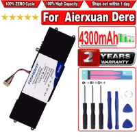 HSABAT 4300mAh 505592-2S1P 2ICP5/55/92 Laptop Battery for Chuwi Minibook X 10.5" Inch,For Aierxuan Dere