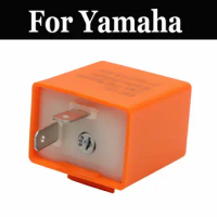 12v Led Flasher Relay Indicator Black Accessories For Yamaha Xv 1000 1100 125s 1700 1900 535sp Yze 750 1000 R1 R6 600 500