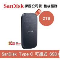 SanDisk 2TB E30 可攜式 SSD Type-C 外接硬碟 (SD-SSDE30-2TB)