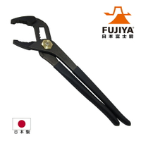 【FUJIYA日本富士箭】超輕量幫浦鉗-附起子250mm- 黑金 110-250SD-BG
