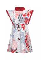 Rianty Kids Baju Dress Anak Perempuan Meiyin Pesta White