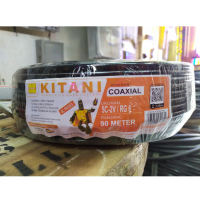 Kabel Coaxial RG6 Kitani Antenna 5C-2V Kabel TV Antena 90m