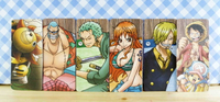 【震撼精品百貨】One Piece 海賊王 海賊王卡片-人物6入 震撼日式精品百貨