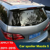 For Mazda 5 Roof Spoiler Accessories 2011-2015 Year Mazda5 High Quality ABS Plastic Car Rear Tail Wing Body Kit