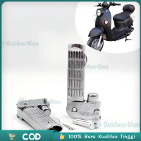 1 Pair Pedal Sepeda Motor Pedal Belakang Pedal Motor Pedal Shock Belakang Pedal Lipat Untuk Kendaraa