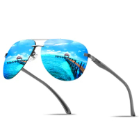 Ms Classic Polarized Sunglasses Dazzle Colour Film Mirror Spring Sunglasses Motorcycle Running Fishing Cat's Eye Dazzle Colour