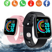 D20 Pro Bluetooth Smart Watch Men Women Y68 Blood Pressure Heart Rate Monitor Sport Smartwatch Fitpro Tracker mens digital watch