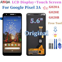 5.6" inchs AMOLED For Google Pixel 3A LCD Display Touch Digitizer Screen For Google Pixel 3A OLED Replacement No Dead pixel