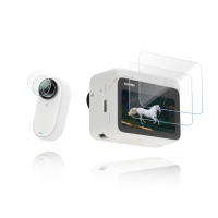 【Insta360】GO 3 鏡頭+螢幕鋼化膜套裝(2入-副廠)