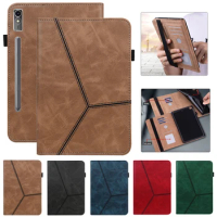 For Lenovo Xiaoxin Pad Pro 12.7 Case Business Leather Cover For Lenovo 12 7 Case For Xiaoxin New Pad 12 7 Wallet Stand Case