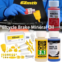 Bicycle Brake Mineral Oil Bicycle Hydraulic Disc Brake Oil Bleed Kit Mineral Oil Shimano MTB Road Bike Brake Repair Tool