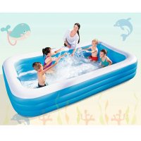 Practica FinesExtra Large large bathing pool Inflatable Swimming Pool / 3 Ring swimming pool