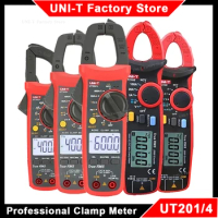 UNI-T UT210E UT210D UT202 UT202A UT203 UT204 Plus Clamp Meter AC/DC Pliers Ammeter Voltmeter Digital Professional Multimeter