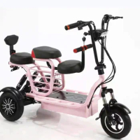 2023 Red High Quality Electric Tricycle 3 wheel scooter 500w explosion-proof vacuum tire 3 Wheel Electric Motorcycle Open