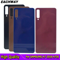 Back Glass For Samsung Galaxy A7 2018 A750 Back Cover Battery Case Rear Housing Replacement For Samsung A750 A750F Back Cover