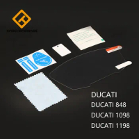 for ducati 848 Ducati 1098 DUCATI 1198 motorcycle accessories Cluster Scratch Speedometer Film Screen Protector