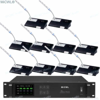 100% Genuine MiCWL Digital Wireless Gooseneck Microphone Conference Audio Meeting Room System President Delegate A10M-A102