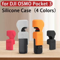 Silicone Cover for Dji Osmo Pocket 3 Anti-Scratch Gimbal Camera Handle Soft Lens Protective Case for Dji Osmo Pocket 3 Accessory