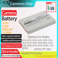 CameronSino Battery for Nokia 8210 8310 8250 8270 8290 7650 5210 6510 8850 8390 8890 3610 fits AIPTEK ZPT-NKA camera battery