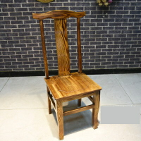 太師椅 實木仿古中式餐椅飯店椅子家用經濟型靠背椅扶手椅牛角椅太師椅『CM47321』