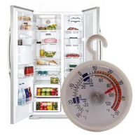 Refrigerator Freezer Thermometer Fridge Refrigeration Temperature Gauge Temp Hanging Type -30-+50°C For Home Office Car