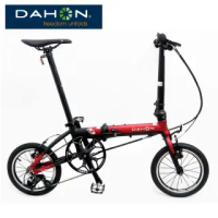 【DAHON 大行】K3 14吋3速 鋁合金輕量僅8.1公斤折疊單車/自行車/小折(推行前進順暢)