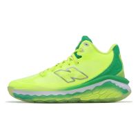New Balance NB 籃球鞋 Fresh Foam BB 男鞋 螢光綠 中筒 緩衝 支撐 運動鞋 NB BBFRSHM1-D