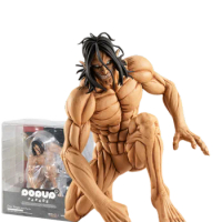 Attack on Titan Anime Figure Eren Yeager Attack Titan Ver Action Figure Toy for Kid Gift Collectible Model Ornaments Reprint