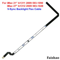 Faishao New for Apple iMac 21.5" A1311 2009 593-1090 / iMac 27" A1312 2009 593-1049 V-Sync Inverter LCD Backlight Flex Cable