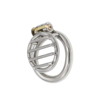 Chastity Device, Flat Chastity Lock, Short Penis Cage, Bird Cage, Bonder, Chastity Belt, Male Sex Toy, Adult Products, Sex Store