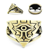 Hot Anime Yu-Gi-Oh YGO Millenium Puzzle YuGiOh Yugi Millennium Rings for Women and Men Jewelry Accessories Gifts