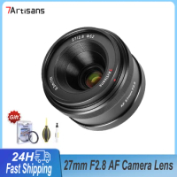 7atisans AF 27mm f2.8 Auto Focus Large Aperture Lens APS-C Mirrorless Camera For Sony E-Mount A6500 A6300 A6400 A6000 ZVE-10