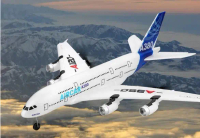 Mainan Edukasi RC Pesawat Terbang Airbus A380 3CH RC Plane Aeromodelling
